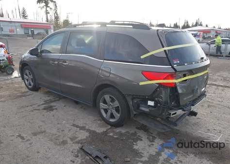 2019 Honda Odyssey Ex-L from USA, damaged, VIN 5FNRL6H72KB125881